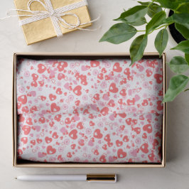 Papier Mousseline Red Love Hearts – Valentine Collection