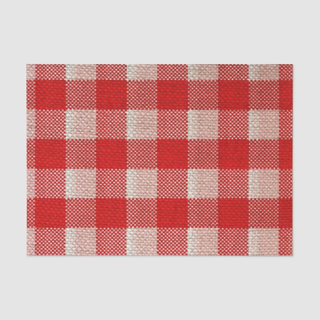 Papier Mousseline Regard Checkered de toile de jute de motif de (Recto)