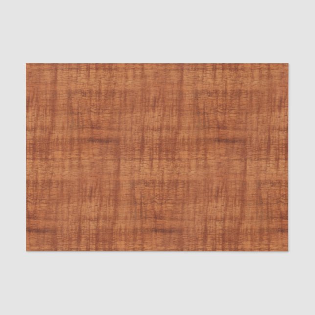 Papier Mousseline Regard du bois de grain d'acacia bouclé (Recto)
