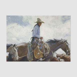 Papier Mousseline « Regardant son déplacement » Art occidental par W