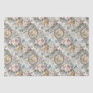 Papier Mousseline Regency Era Victorian Angleterre Motif