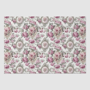 Papier Mousseline Regency Era Victorian Angleterre Motif
