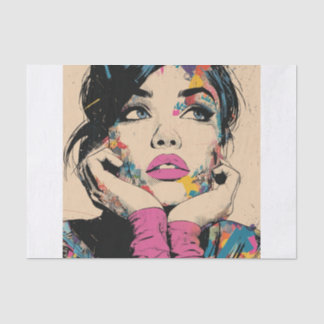 Papier Mousseline Reine de l'Art PoP2