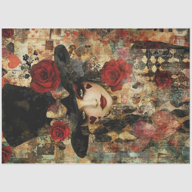 Papier Mousseline Reine Deux (Recto)