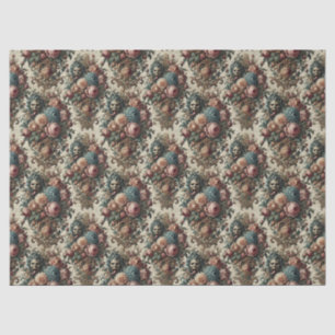 Papier Mousseline Requiem Rhapsody - Floral gothique