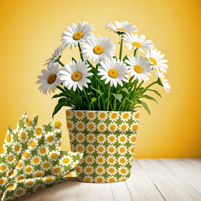 Papier Mousseline Ressort marguerite super (Créateur téléchargé)