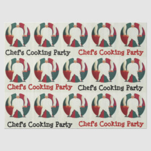 Papier Mousseline RESTAURANT CUISINE DU CHEF PARTI culinaire