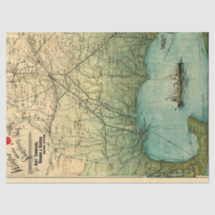 Papier Mousseline Reste de carte de journal d'ordure