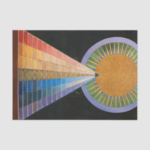 Papier Mousseline Retable, Groupe X, No.1 par Hilma af Klint