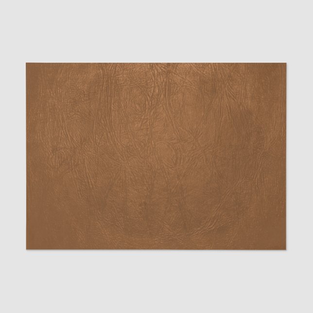 Papier Mousseline Revêtement Brown en cuir de vache (Recto)
