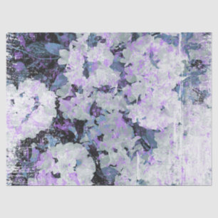 Papier Mousseline *~* Rhododendron de Grunge rustique Fleurs Blanc B
