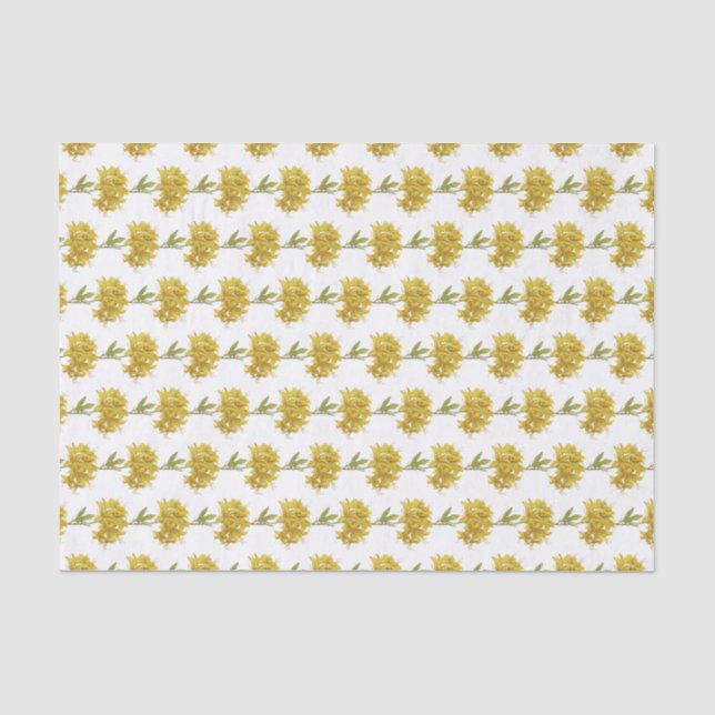 Papier Mousseline Rhododendron luteum (Azalée Pontique) (Recto)