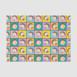 Papier Mousseline RICK ET MORTY™ Morty's Moods