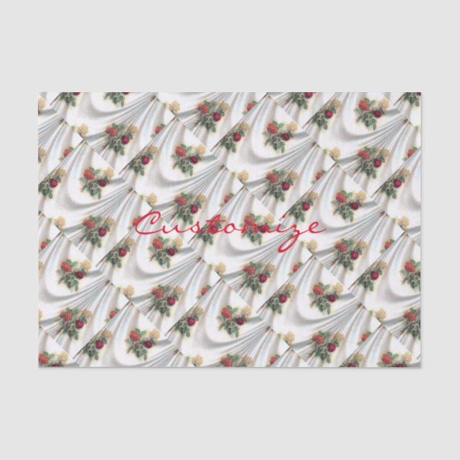 Papier Mousseline Rideau de rose rouge Thunder_Cove (Recto)
