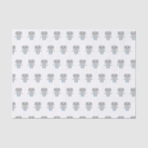 Papier Mousseline Robot de dessin mignon