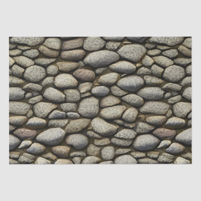 Papier Mousseline Rock Garden (Recto)