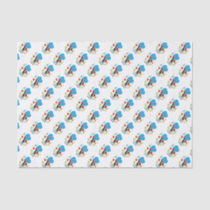 Papier Mousseline Rooster portugais