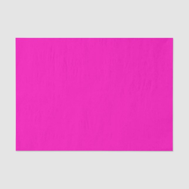 Papier Mousseline Rose chaud brillant (Recto)