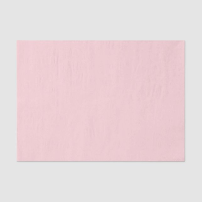 Papier Mousseline Rose clair solide (Recto)