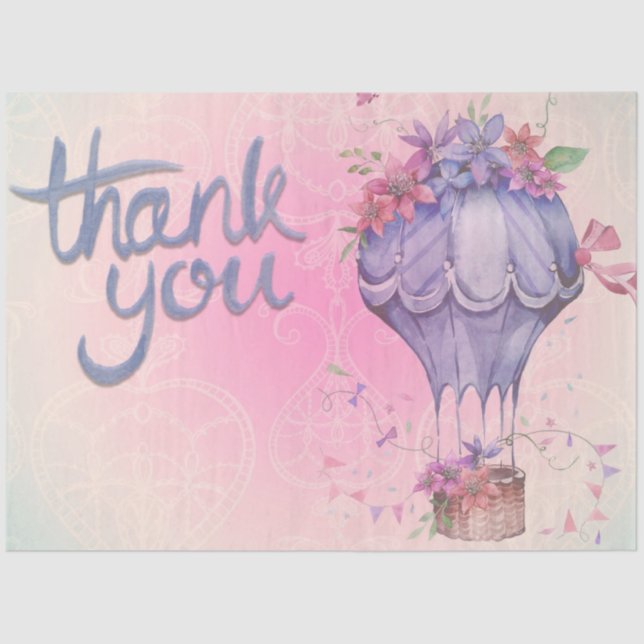 Papier Mousseline rose et violet (Recto)