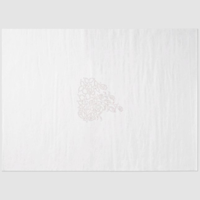 Papier Mousseline Rose foncé, Agany à chasse, Design décoratif (Recto)