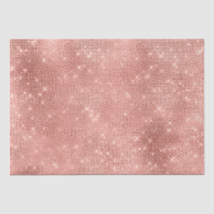 Papier Mousseline Rose Gold Glam Sparkle Mariage