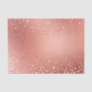 Papier Mousseline Rose Gold Glitzy Parties scintillant Étincelle