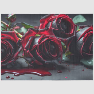 Papier Mousseline Rose gothique