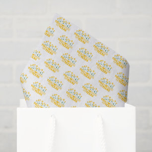Papier Mousseline Rose jaune du Texas