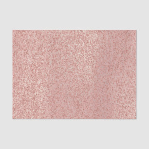 Papier Mousseline Rose rose Or Blush Parties scintillant en verre mé