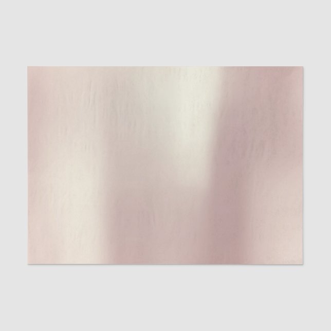Papier Mousseline Rose Rose Or Blush Poudre métallique (Recto)