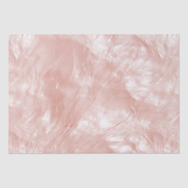 Papier Mousseline Rose rose pâle (Recto)