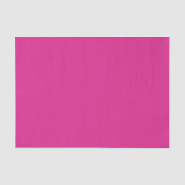 Papier Mousseline rose vif néon | rose solide (Recto)