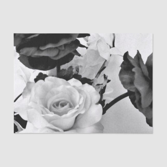 Papier Mousseline Roses (Recto)