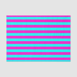 Papier Mousseline Roses Chaudes Et Bleu Cyan Gris Turquoise