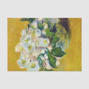 Papier Mousseline Roses de Noël (par Claude Monet)