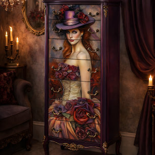 Papier Mousseline Roses & Reverie Découpage