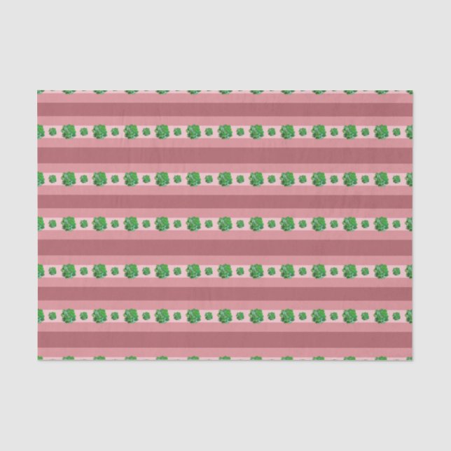 Papier Mousseline Rosette Succulents Papier Tissu (Recto)