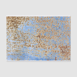 Papier Mousseline Rosty Distressed Grunge Bleu Peinture do-it-yourse