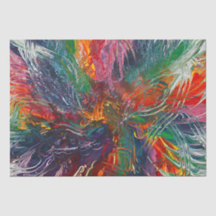 Papier Mousseline Roue de spectre de couleurs