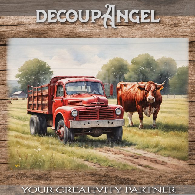 Papier Mousseline Roues et manches - Découpage - (Créateur téléchargé)