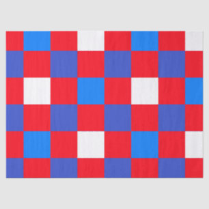 Papier Mousseline Rouge, Blanc & Audacieux – Fête patriotique du 4 j