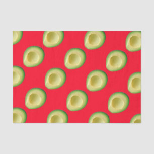 Papier Mousseline Rouge couleur Avocados Vert 4Rita