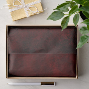 Papier Mousseline Rouge et noir Grunge gothique