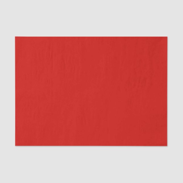 Papier Mousseline Rouge solide (Recto)