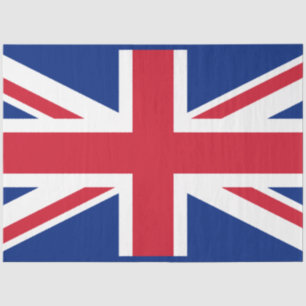 Papier Mousseline Royaume-Uni (British Flag) (Union Jack) (Royaume-U