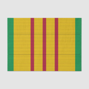 Papier Mousseline Ruban de la Médaille du service du Vietnam