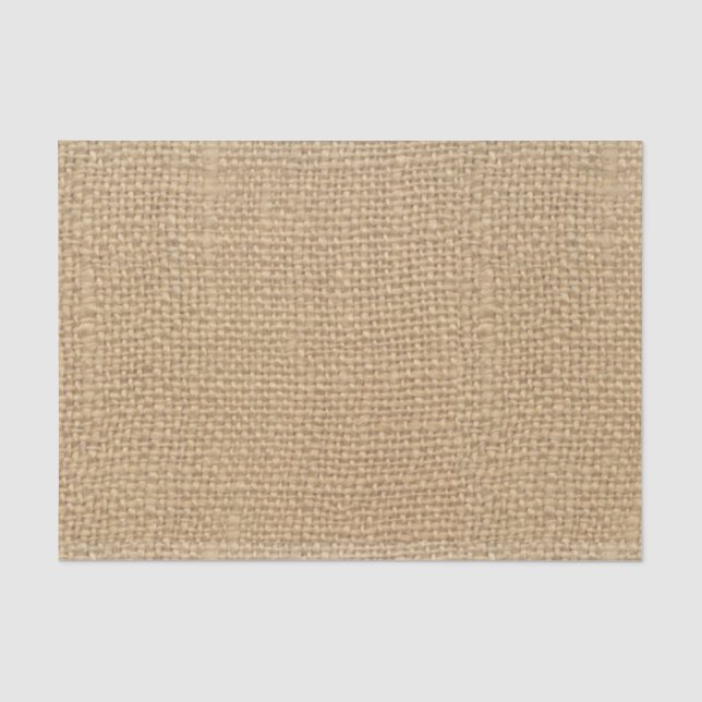 Papier Mousseline Rustic Burlap Vintage Arrière - plan Brown (Recto)