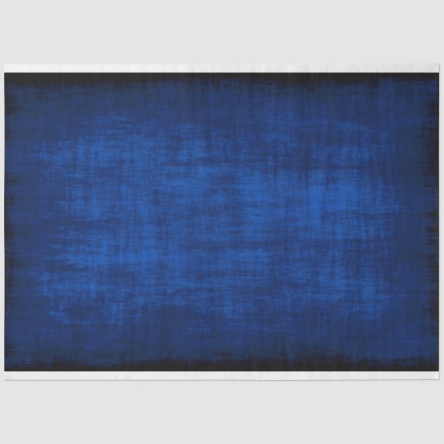 Papier Mousseline Rustic Royal Blue Texture Arrière - plan lg Découp (Recto)