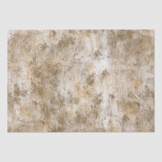 Papier Mousseline Sable à crème Brown Terre (Recto)